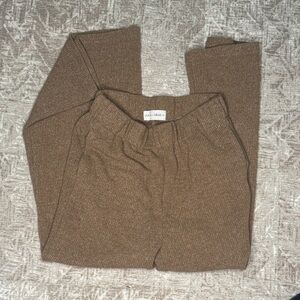 Luca + Grae Women's Tan Knit Leggings